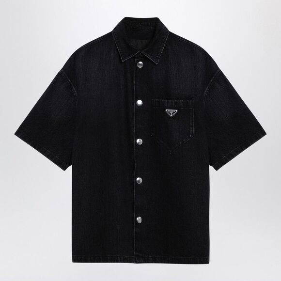 Prada Other - Prada Black Denim Shirt